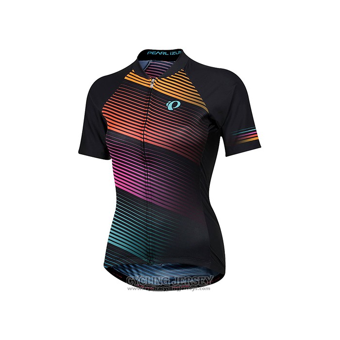 2021 Cycling Jersey Women Pearl Izumi Multicolore Short Sleeve And Bib Short